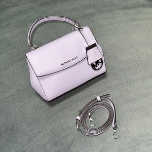Michael Kors Ava Extra-Small Saffiano Leather Crossbody